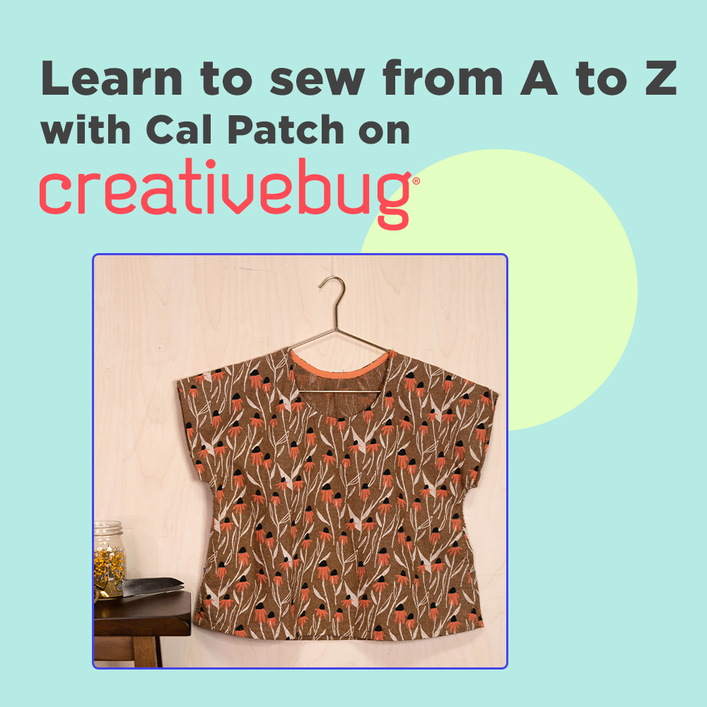 Pattern Drafting: T-Shirt by Cal Patch - Creativebug